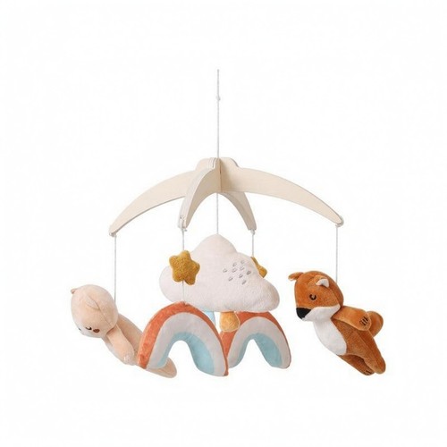 Mobile bois tissu doux - bois,