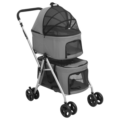 Poussette pour chien pliante - pour,