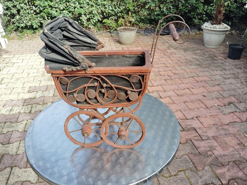 Ancien landau poupee - ancien,