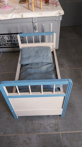 Ancien lit bois - ancien, pour