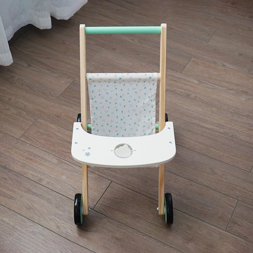 Poussette bois pour bébé - poussette,