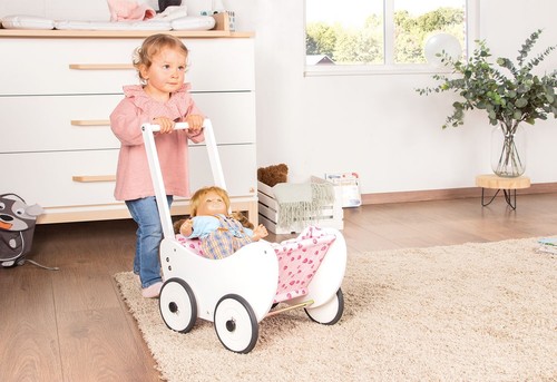 Landau blanc trixi bois - landau, en